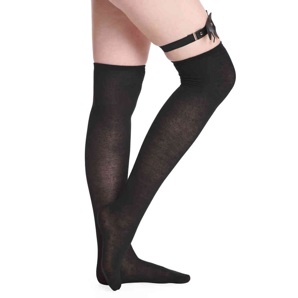 Banned - Llorona Leg Garter Harnais de jambe - Noir